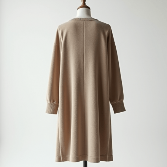 Women's Light Crew Neck Long Top