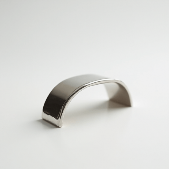 Women's Minimalist Silver Hair Clip