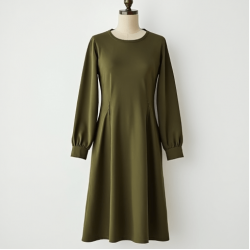 Women's Everyday Round Neck Dress