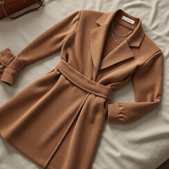 Women's Basic Long Sleeve Dress