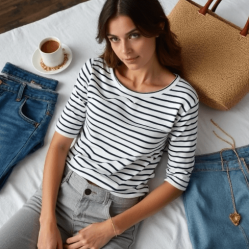 Women's Basic Boat Neck Top