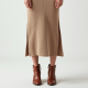 Women's Relaxed Long Sleeve Midi Dress