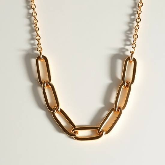 Women's Minimal Gold Chain Necklace