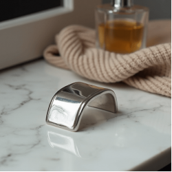 Women's Minimalist Silver Hair Clip