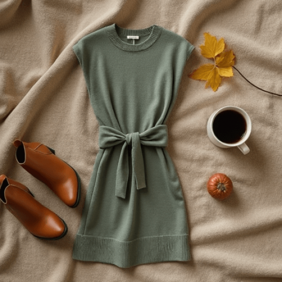 Women's Casual Crew Neck Long Dress