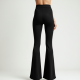 Women's Simple High Waist Flare Trousers