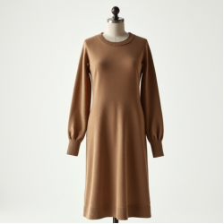 Women's Classic Crew Neck Dress