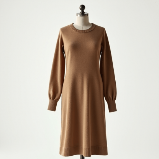 Women's Classic Crew Neck Dress